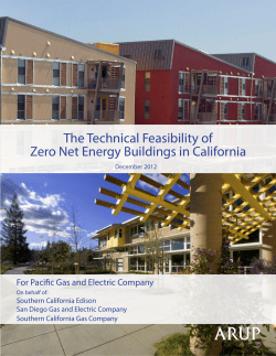 The Technical Feasibility of Zero Net Energy