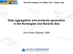Kick-off meeting, 16-19 May, 2017, Trieste, Italy
