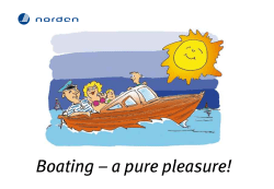 Boating &ndash; a pure pleasure!