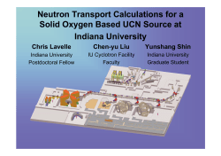 Neutron Transport Calculations for a Solid Oxygen Based UCN