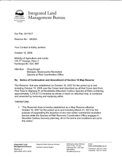 Section 16 Map Reserve