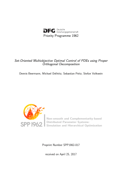 Set-Oriented Multiobjective Optimal Control of PDEs