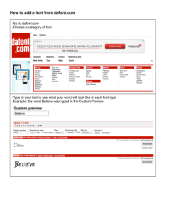 How to add a font from dafont