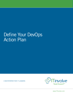 Define Your DevOps Action Plan