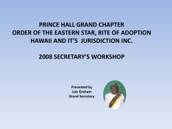 duties of the secretary