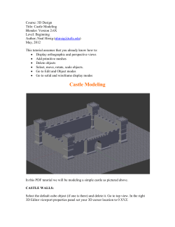 CastleModeling