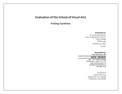 SOVA Evaluation Synthesis Report (Final) 08FEB15