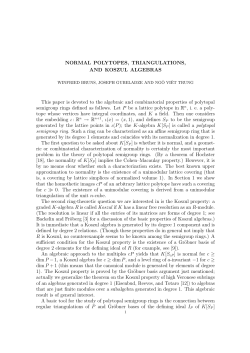 Normal polytopes, triangulations, and Koszul algebras