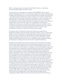 SEAI - Creating the right environment for ISO 50001 to thrive