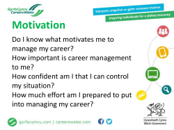 Career Management Competencies