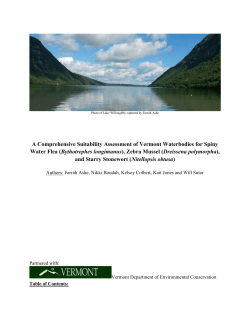 Modley, MD (2008). Aquatic invasive species rapid response