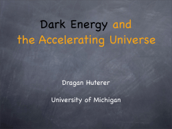 Dark Energy and the Accelerating Universe
