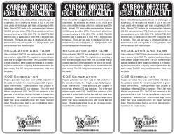 N DIOXIDE RICHMENT CARBON DIOXIDE (CO2) ENRICHMENT