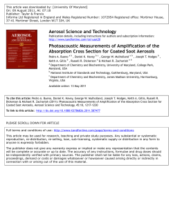 Amplification of the optical absorption cross
