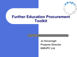 FE Procurement Toolkit