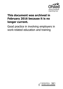 The benefits of involving employers