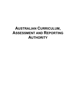 DOCX file of ACARA Budget Statements 2014-15