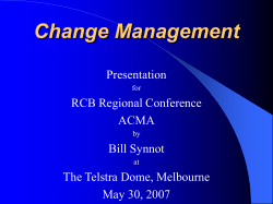 How to Handle Change in Your Organisation