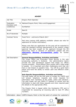Head of Department