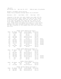 Mon Jan 26, 2015 - Russell Livestock Market