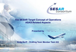 SESAR Concept Overview