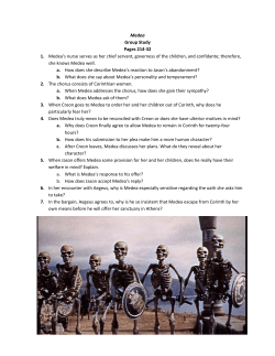 Medea study questions