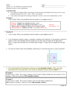 Complement - Mayfield City Schools