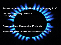 Transcontinental Gas Pipe Line Company, LLC Reverse Flow