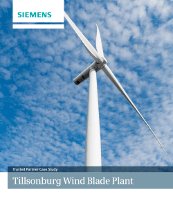 Tillsonburg Wind Blade Plant