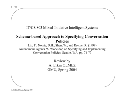 Can Schema-based approaches to