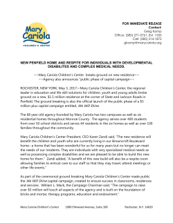 NEW PENFIELD HOME AND RESPITE FOR INDIVIDUALS WITH