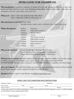 Swim-Clinic-Form - Supersharkz Swim School