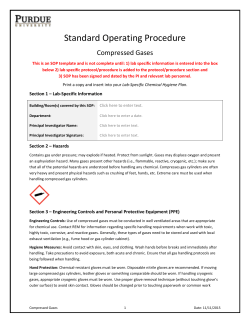 Compressed Gases