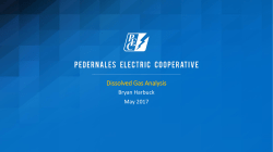 Dissolved Gas Analysis