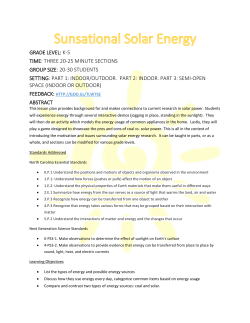 Questions: What are some other reasons that solar energy might not