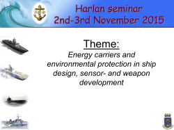 Lysbilde 1 - Sj&oslash;milit&aelig;re Samfund