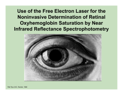Use of the Free Electron Laser for the Noninvasive Determination of