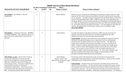 SMART Task Force Policy Review Worksheet