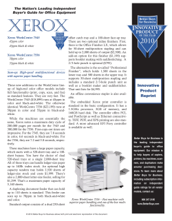 read the full report on the WorkCentre 7545 / 7556