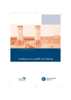 Guidance on Landfill Gas Flaring