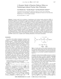 A Dynamic Model of Reaction Pathway Effects