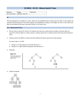 CS 3410 &ndash; Ch 19