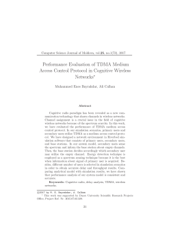 Performance Evaluation of TDMA Medium Access Control Protocol