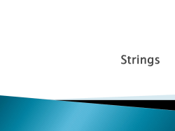 Strings