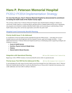 Implementation Strategy - Philip Health Services