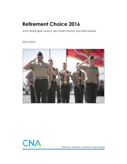 Retirement Choice 2016