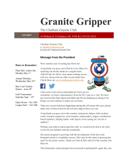 Granite Gripper - Chatham Granite Club