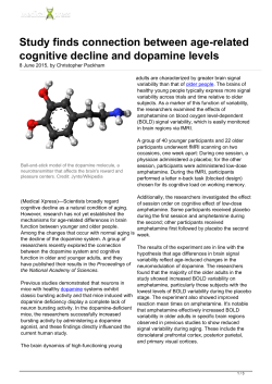 Study finds connection between age-related cognitive decline and