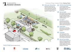 1910KB Clubhouse Display Panels - Sustainability
