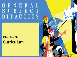 Curriculum - Thelma de Jager